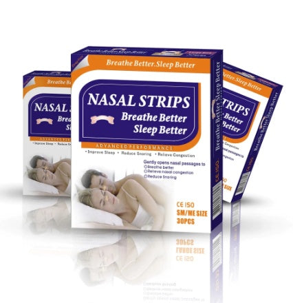 30 Pieces In A Box Of Nasal Strips